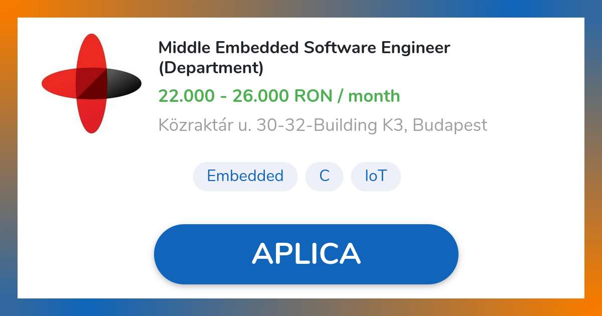 Remote Middle Embedded Software Engineer (Department) | Sigma Software
